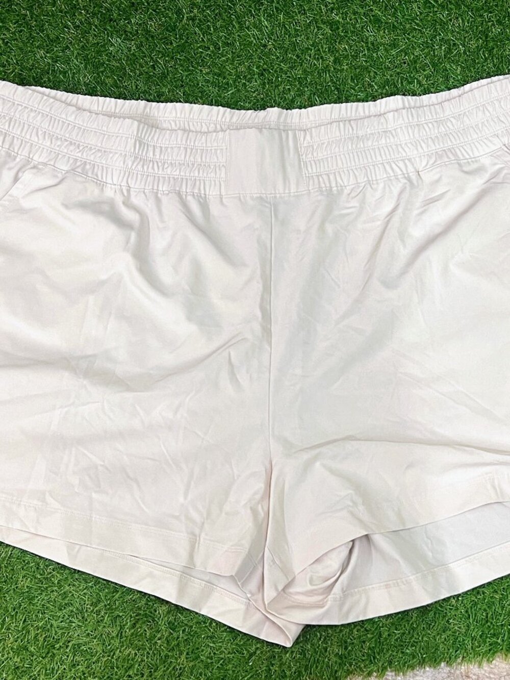 Beige Old Navy StretchTech Shorts - 4X